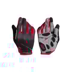 BEST - GUANTE LARGO MUJER NEGRO/FUCSIA TALLA S