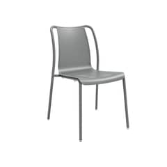 SUR DISEÑO - Silla Exterior Summer Perf Gris Medio