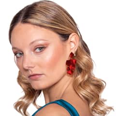 MARIA PASKARO - Aros Mantaro Rojo María Paskaro - Rojo