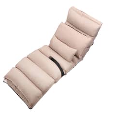 GENERICO - Cojín puf sofá Reclinable Multifuncional Beige