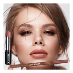 DOLCE BELLA - SET Delineador para labios Y labial en barra mismo tono.