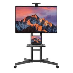 YEP S - Soporte Tv Pedestal Con Ruedas 32-65 Pulgadas