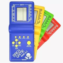 GENERICO - Pack 4 Consola Brick Game 9999 In 1 Standard