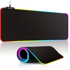 ENERGY SISTEM - Mouse Pad RGB Premium Line XXL ESG P5 80X30cm - Negro