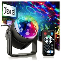 ACTUAL - Bola Led Laser RGB Party Multicolor Con Control Remoto