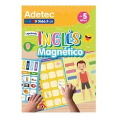 ADETEC - Lámina Magnética Interactiva Inglés Y Marcador