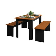 BE DESIGN - JUEGO DE COMEDOR NATURA NEGRO ZANZINI - 9680000268
