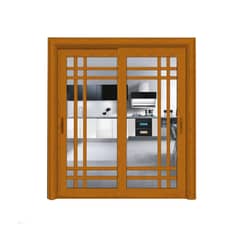 GIOVACCHINO - Ventanal Termopanel Aluminio 200 x 197 cm Alta Gama Con Moldura Ambos Lados