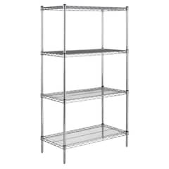 BOZZO - Estanteria Microcromada 4 bandejas