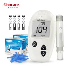 GENERICO - Glucómetro Medidor Glucosa Mg/dl + 50 Tiras + 50 Lancetas