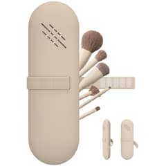 COREJOY - Brochas maquillaje bolsa de viaje almacenamiento maquillaje