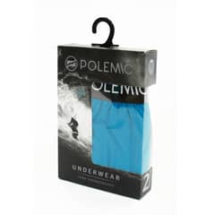 POLEMIC - PACK 2 BOXER TRAJE DE BAÑO SURF NEGRO/AZULINO T.S a XL- Polemic.