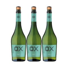 GENERICO - 3x Espumante OX Brut 750cc