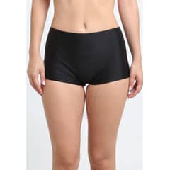 SAMIA - Hot pant tiro alto negro - Negro