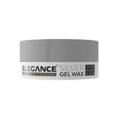 ELEGANCE - Cera Gel Wax Silver Para Cabello Extra Fuerte ELEGANCE.