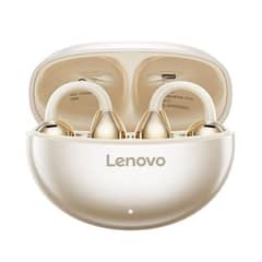 LENOVO - Audífonos Clip TA140 TWS Bluetooth 5.4 - Blanco