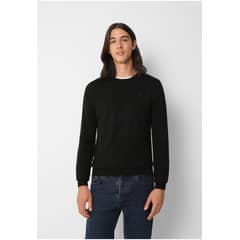 SCALPERS - Sweater Cuello Redondo Calavera Black