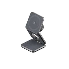ADAM ELEMENTS - Cargador plegable de viaje 3-1 aluminio Negro