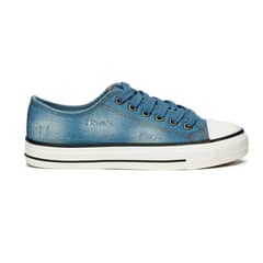 BOTELI - Zapatilla Mujer Azul Claro Cristy