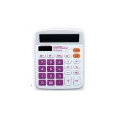 PACIFIC - Calculadora Electrónica 12 Dígitos Morado - SC