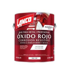LANCO - Anticorrosivo Primer Óxido (rojo) 1 Galón