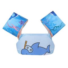 DEFENSOR FOREVER - Flotador Con Alitas Para Niños Diseño Tiburón Para 2-6 Años