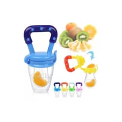 GENERICO - Chupete Mordedor Para Frutas Y Alimentos Azúl