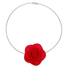 CATHALIFAUDJOYAS - Collar 3d rosa