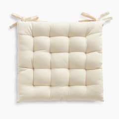 CALMA HOUSE - Cojin de Silla Algodón Gavema 40x40 Beige