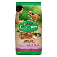PURINA - ALIMENTO DE PERRO DOG CHOW CACHORRO MINI-PEQ CARNE POLLO 8KG