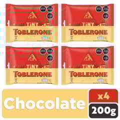 TOBLERONE - Chocolate Leche Bolsa Mini 200g x4