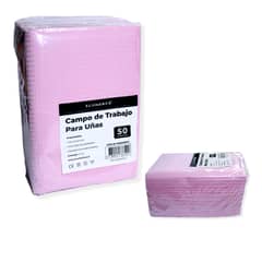 GENERICO - Pack 50 Campos de Trabajo Para Manicure