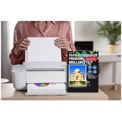 MALIK - Papel Glossy Brillante A4135g100 Hojas
