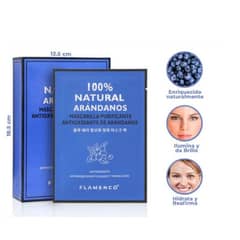 FLAMENCO - Mascarilla Facial Hidratante De Arándanos