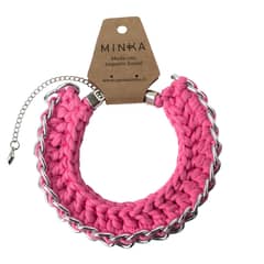 MINKA - Collar Julieta Rosado