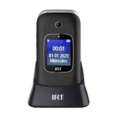 IRT - Teléfono Senior 4g S O S Para Adulto Mayor Almeja 330n