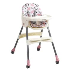 BEBESIT - Silla de Comer Steps Rosada