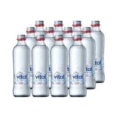 VITAL - 12x Agua Sin Gas Botella Vidrio 330cc