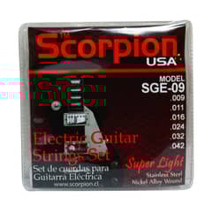 SCORPION - SET DE CUERDAS PARA GUITARRA ELECTRICA