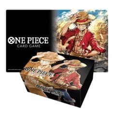 BANDAI - One Picece TCG: Playmat and Storage Box Set Monkey.D.Luffy