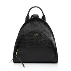 VELEZ - Mochila de cuero grabado