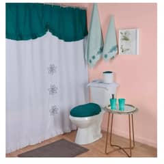 VELUTTI - Juego de baño Lea 6 Piezas Verde