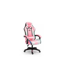 GENERICO - Silla Gamer Con Luces Rosa 007.