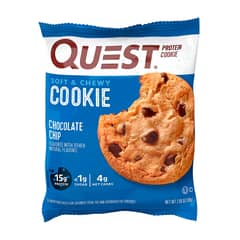 QUEST - Protein Cookie, Snack Proteico (59 gr) - CHOC CHIP Y COOKIES