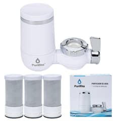 COREAQUA - Purificador Agua para Llave Grifo Purifita+Filtros