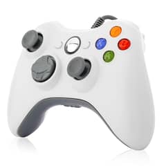 TECNOLAB - Joystick USB para XBOX 360 & PC Wired Edition X-360 White - Blanco