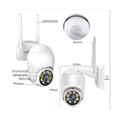 PHILCO - Cámara Ip Con Movimiento Infrarrojo Impermeable Wifi Full Hd
