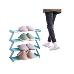 GENERICO - Zapatero Organizador En Forma De Z Tela 8 Pares