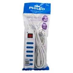 PHILCO - EXTENSION XT30 6 POS COLOR BLANCO - Blanco