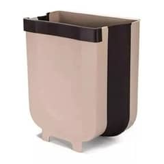 GENERICO - Papelera Plegable Basurero Cocina Ergonómico Puerta Multiuso